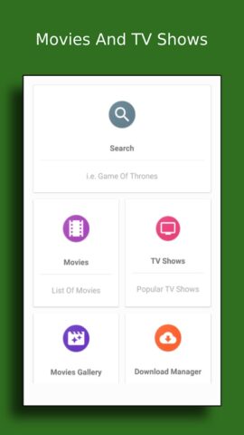 Android 用 Movie Downloader App | Torrent