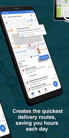 Multi-Stop Route Planner для Android