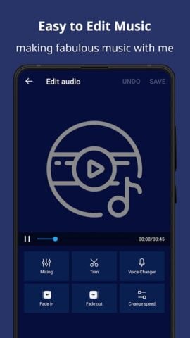 Music Audio Editor, MP3 Cutter for Android