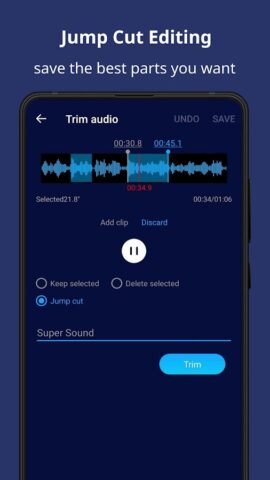 Musik Schneiden & Audio-Editor für Android