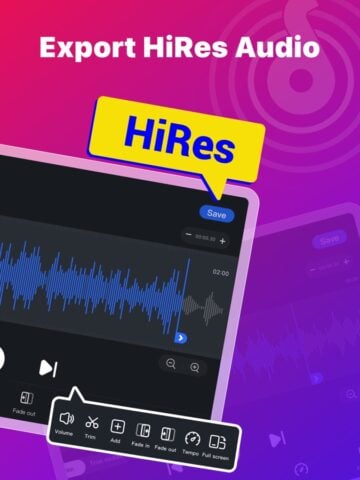 Editor di musica e suoni per iOS