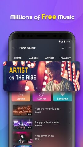 Reproductor de música para Android