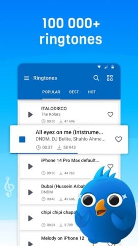 Рингтоны и мелодии на звонок для Android