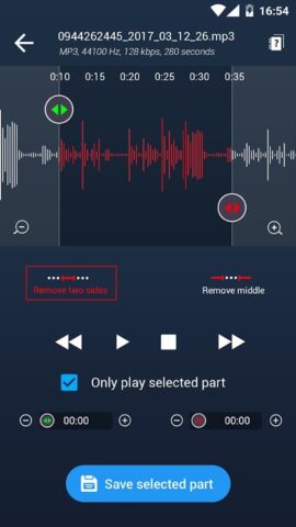 Reproductor de música para Android