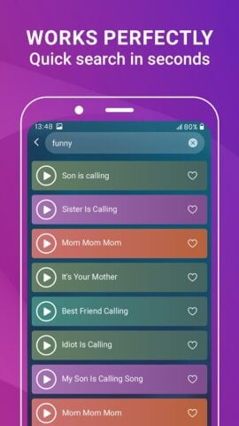 Tonos de llamadas de música para Android