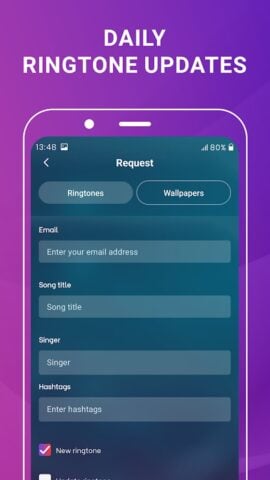Tonos de llamadas de música para Android