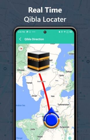 Oración musulmana: aplic Qibla para Android