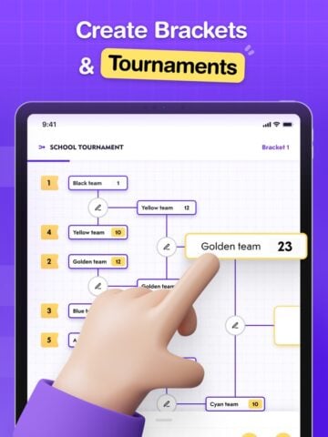 iOS용 Tournament & Bracket Builder
