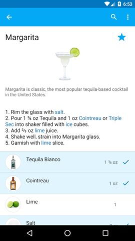 Meine Cocktailbar für Android