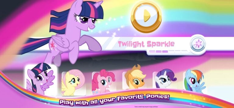 iOS için My Little Pony Yarış