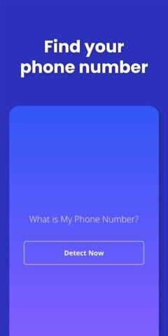 Android için My Phone Number whatismynumber