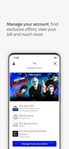 Android 版 My Sky | TV, Broadband, Mobile
