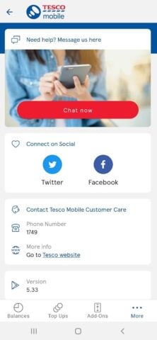 My Tesco Mobile per Android