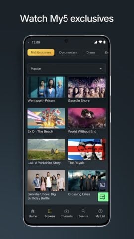 My5 – Channel 5 untuk Android