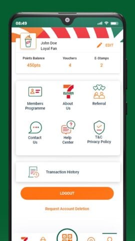 Android 版 My7E 7-Eleven Malaysia