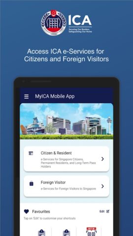 MyICA Mobile لنظام Android