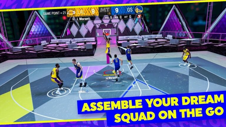 Android 用 『NBA 2K24』の「マイチーム」