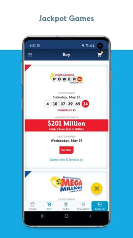 NC Lottery Official Mobile App cho Android
