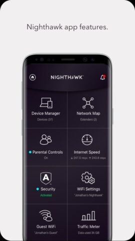 Android 用 NETGEAR Nighthawk WiFi Router