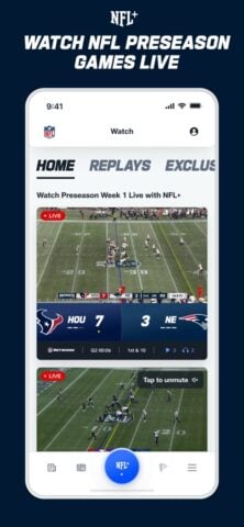 NFL pour iOS