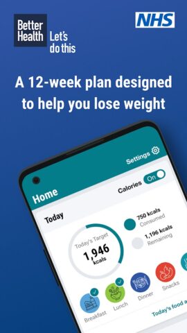 NHS Weight Loss Plan لنظام Android