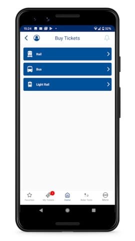NJ TRANSIT Mobile App pour Android