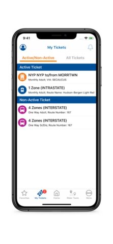 NJ TRANSIT Mobile App für iOS