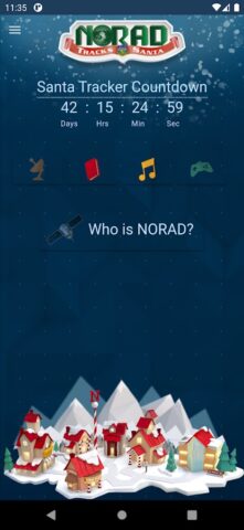 NORAD Tracks Santa لنظام Android