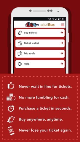 NX Bus mTicket لنظام Android