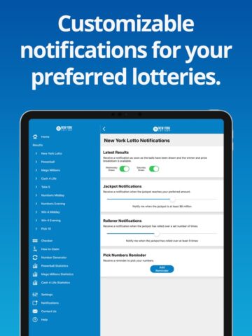 NY Lotto Results สำหรับ iOS