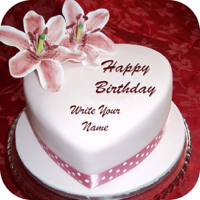 iOS için Name On Birthday Cake