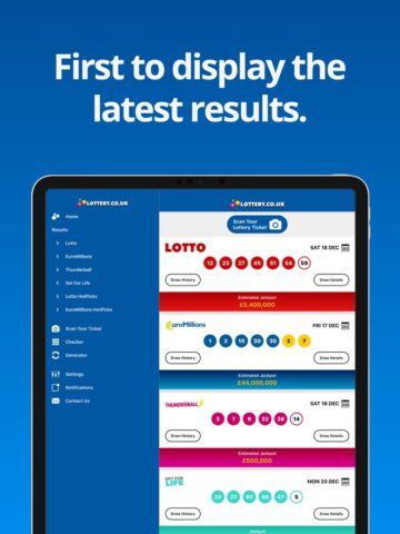 National Lottery Results для iOS