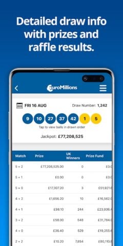 National Lottery Results untuk Android