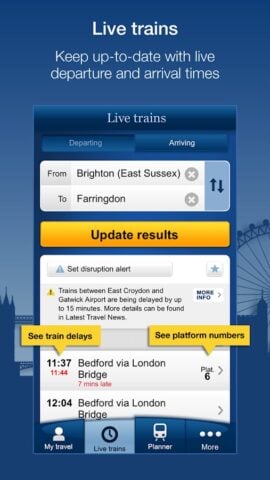 Android 用 National Rail Enquiries