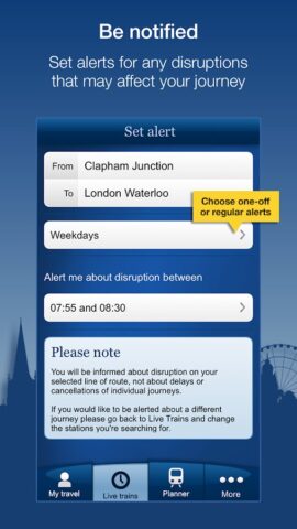 National Rail Enquiries for Android