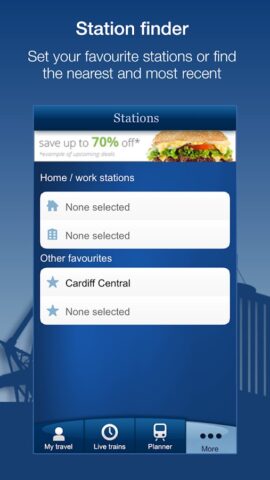National Rail Enquiries для Android