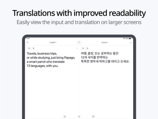 Naver Papago – AI Translator for iOS