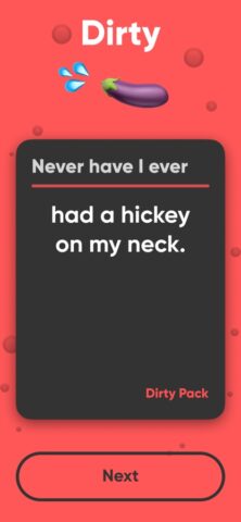 Never Have I Ever: Dirty Adult สำหรับ iOS