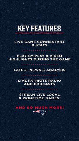 New England Patriots for Android