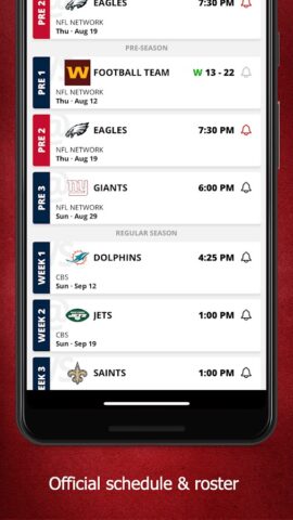 New England Patriots لنظام Android