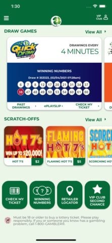 New Jersey Lottery untuk iOS