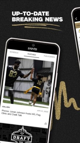 New Orleans Saints Mobile für Android