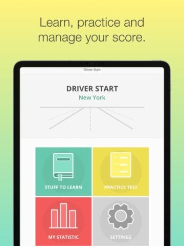 New York DMV NY – Permit test لنظام iOS