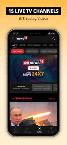 News18: Latest & Breaking News pour iOS