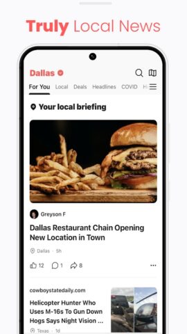 NewsBreak: Local News & Alerts สำหรับ Android