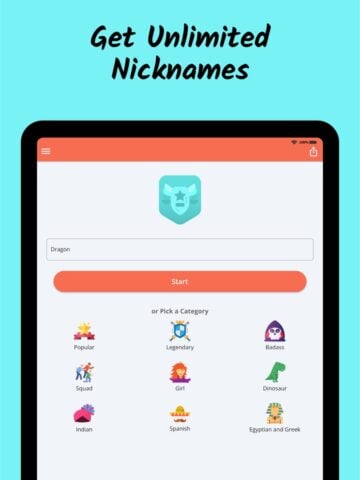 Nickname Fire: Nickfinder App for iOS