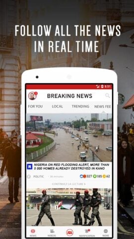 Nigeria Breaking News für Android