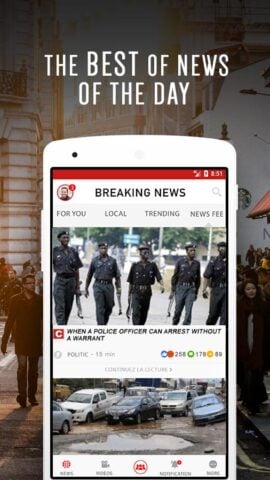Nigeria Breaking News لنظام Android