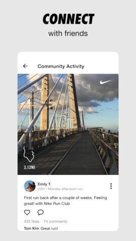 Android için Nike Run Club: Koşu Takibi