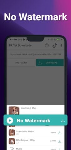 No Watermark Video Downloader for Android
